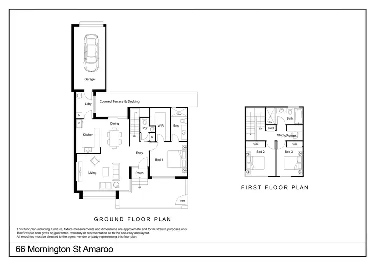 Floorplan of Homely house listing, 66 Mornington Street, Amaroo ACT 2914