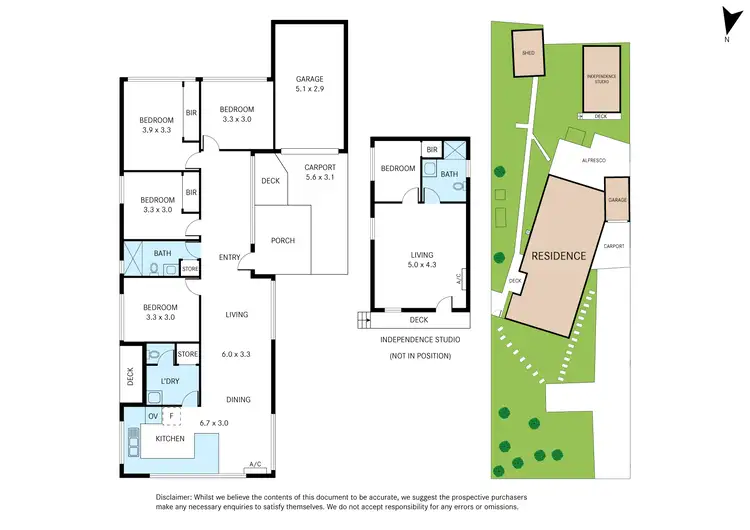 Floorplan of Homely house listing, 7 Foster Crescent, Knoxfield VIC 3180