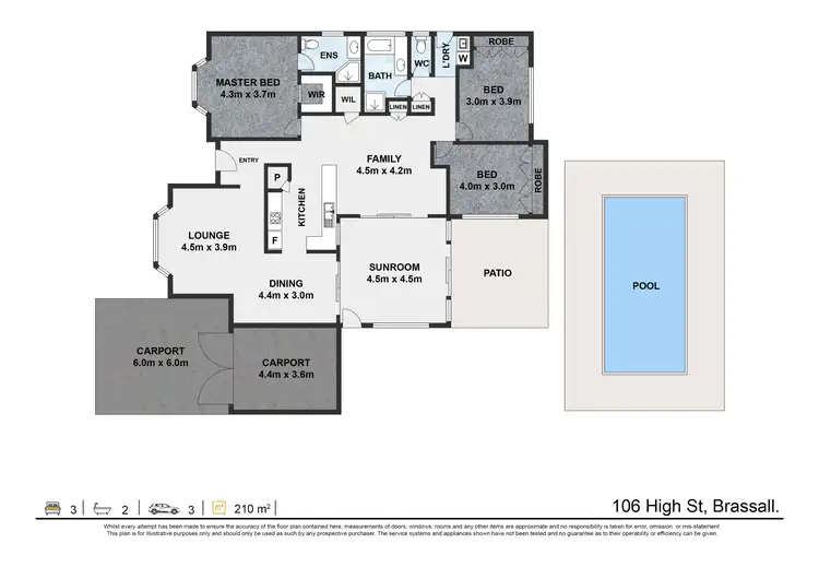 Floorplan of Homely house listing, 106 High Street, Brassall QLD 4305