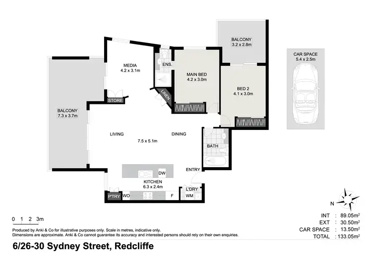 Floorplan of Homely house listing, 6/26-30 Sydney Street, Redcliffe QLD 4020