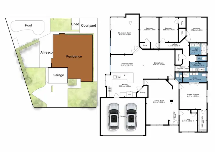 Floorplan of Homely house listing, 108 Eucalyptus Boulevard, Canning Vale WA 6155