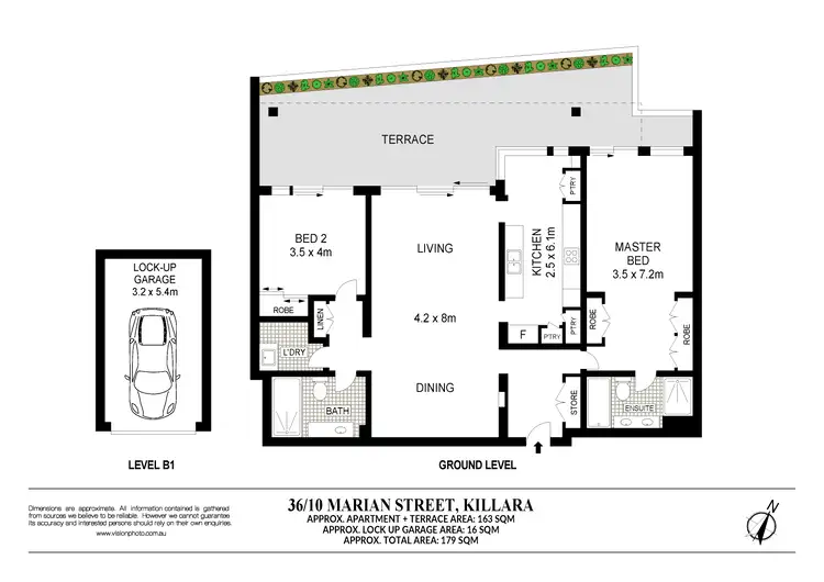 Floorplan of Homely apartment listing, 36/10 Marian Street, Killara NSW 2071