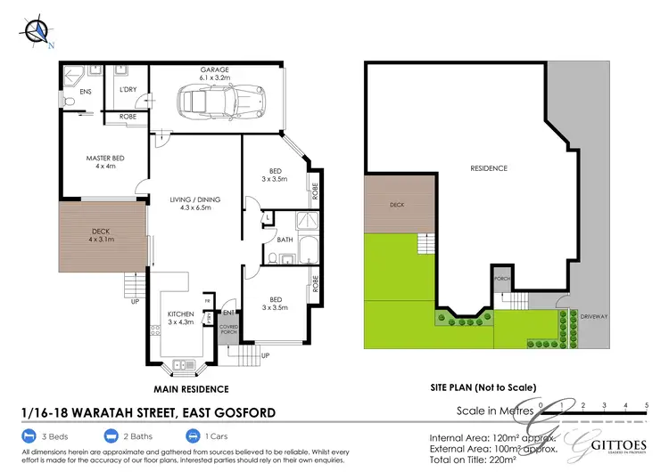 Floorplan of Homely villa listing, 1/16-18 Waratah Street, East Gosford NSW 2250