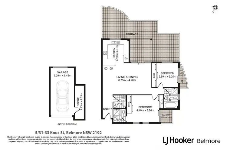 Floorplan of Homely apartment listing, 5/31-33 Knox Street, Belmore NSW 2192