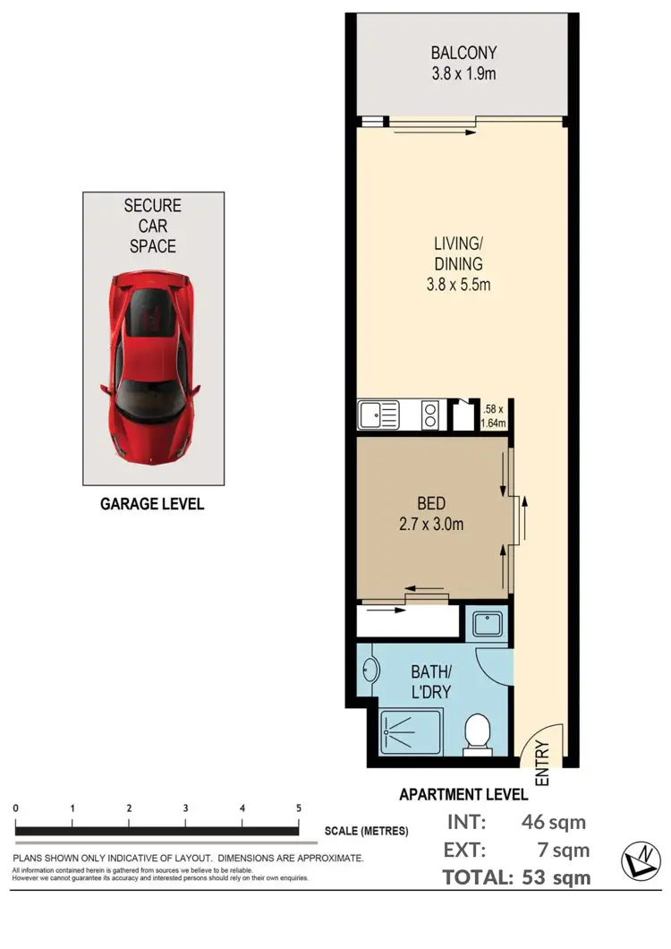 Floorplan of Homely apartment listing, 903/111 Quay Street, Brisbane City QLD 4000