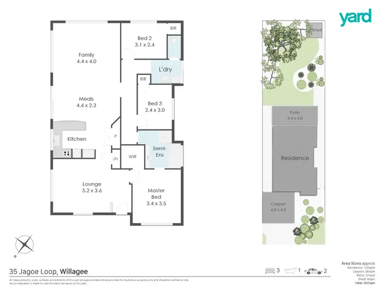 Floorplan of Homely house listing, 35 Jagoe Loop, Willagee WA 6156