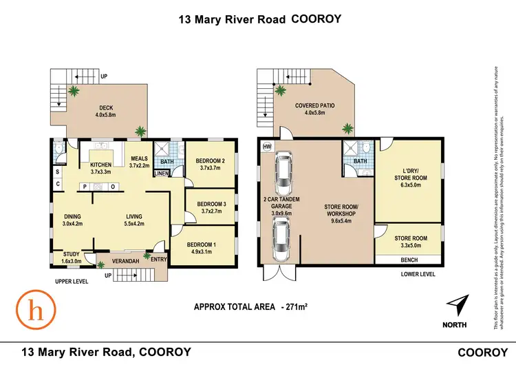 Floorplan of Homely house listing, 13 Mary River Road, Cooroy QLD 4563