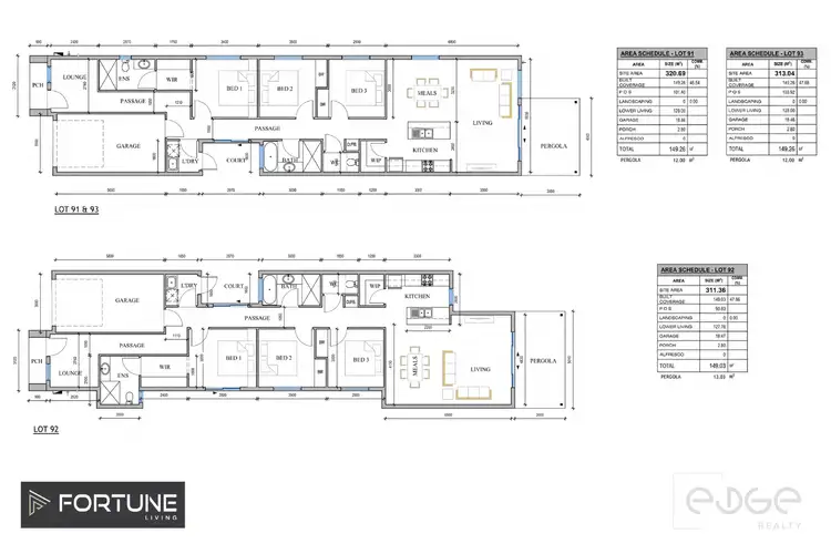Floorplan of Homely house listing, 15A, 15B & 15C Leonard Street, Elizabeth Park SA 5113