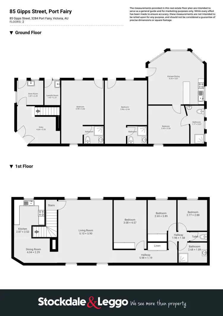 Floorplan of Homely house listing, 85 Gipps Street, Port Fairy VIC 3284