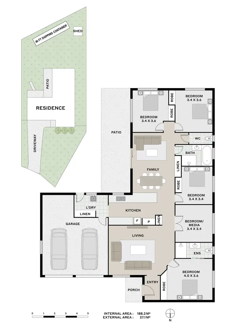 Floorplan of Homely house listing, 27 Oleander Street, Annandale QLD 4814