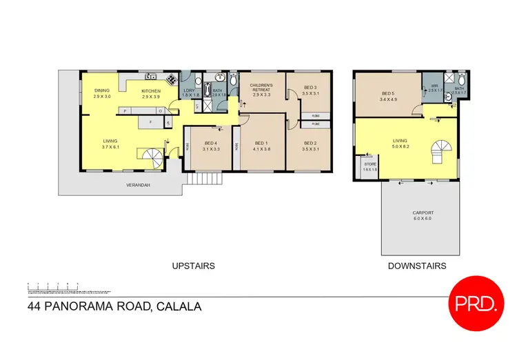 Floorplan of Homely house listing, 44 Panorama Road, Tamworth NSW 2340