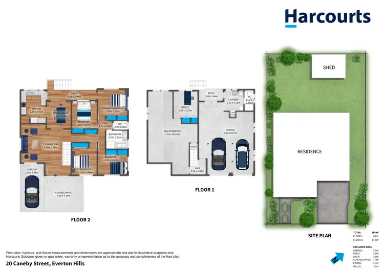 Floorplan of Homely house listing, 20 Caneby Street, Everton Hills QLD 4053