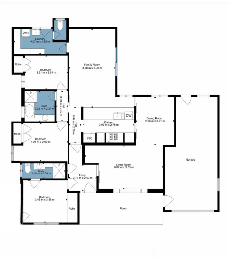 Floorplan of Homely house listing, 7 Turo Close, Willetton WA 6155