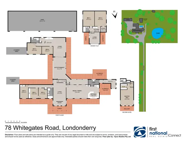Floorplan of Homely house listing, 78 Whitegates Road, Londonderry NSW 2753