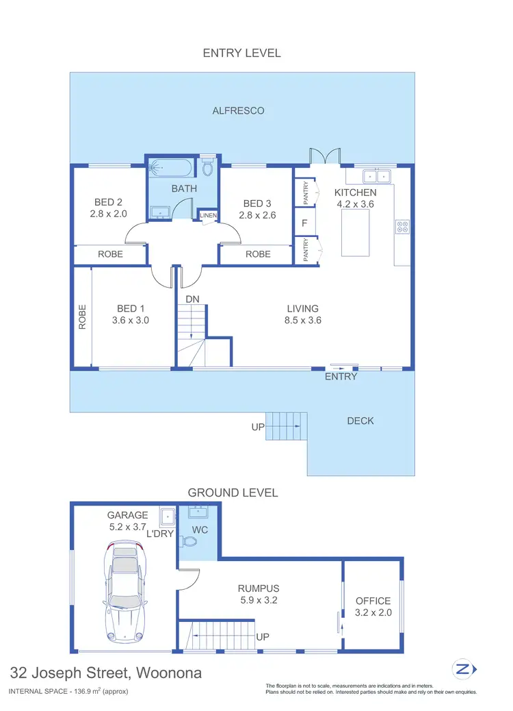 Floorplan of Homely house listing, 32 Joseph Street, Woonona NSW 2517