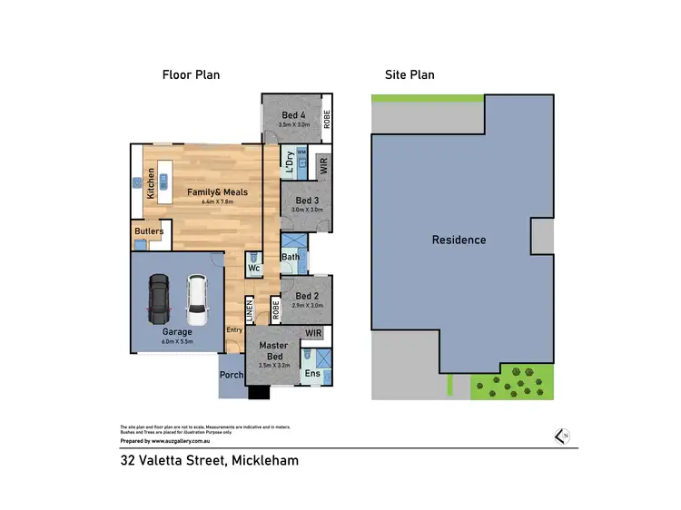 Floorplan of Homely house listing, 32 Valetta Street, Mickleham VIC 3064
