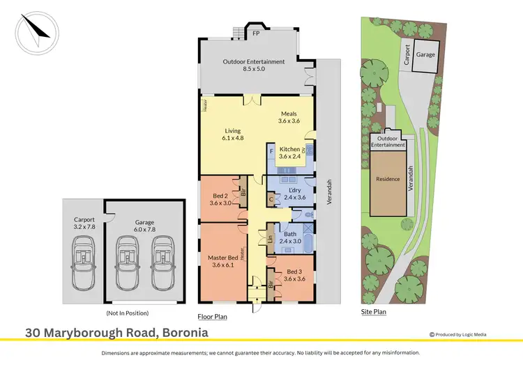 Floorplan of Homely house listing, 30 Maryborough Road, Boronia VIC 3155