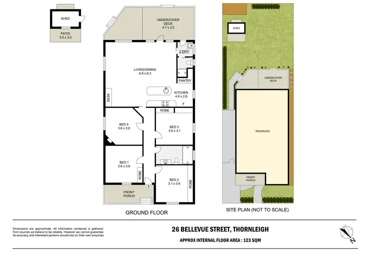 Floorplan of Homely house listing, 26 Bellevue Street, Thornleigh NSW 2120
