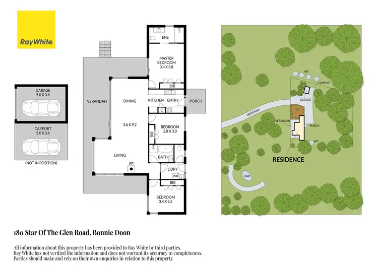 Floorplan of Homely rural property listing, 180 Star Of The Glen Road, Bonnie Doon VIC 3720