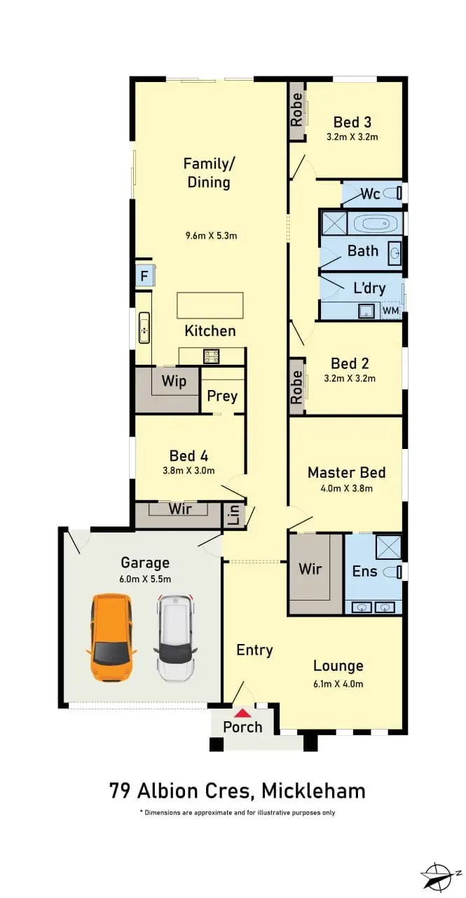 Floorplan of Homely house listing, 79 Albion Crescent, Mickleham VIC 3064