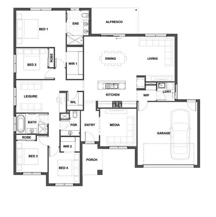 Floorplan of Homely house listing, Address available on request