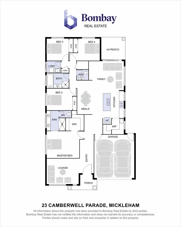 Floorplan of Homely house listing, 23 Camberwell Parade, Mickleham VIC 3064