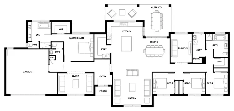 Floorplan of Homely house listing, Address available on request