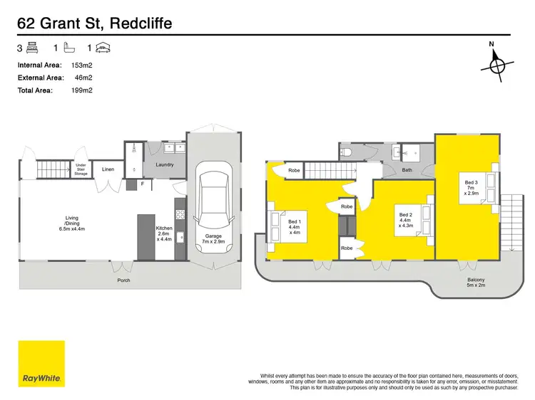 Floorplan of Homely house listing, 62 Grant Street, Redcliffe QLD 4020