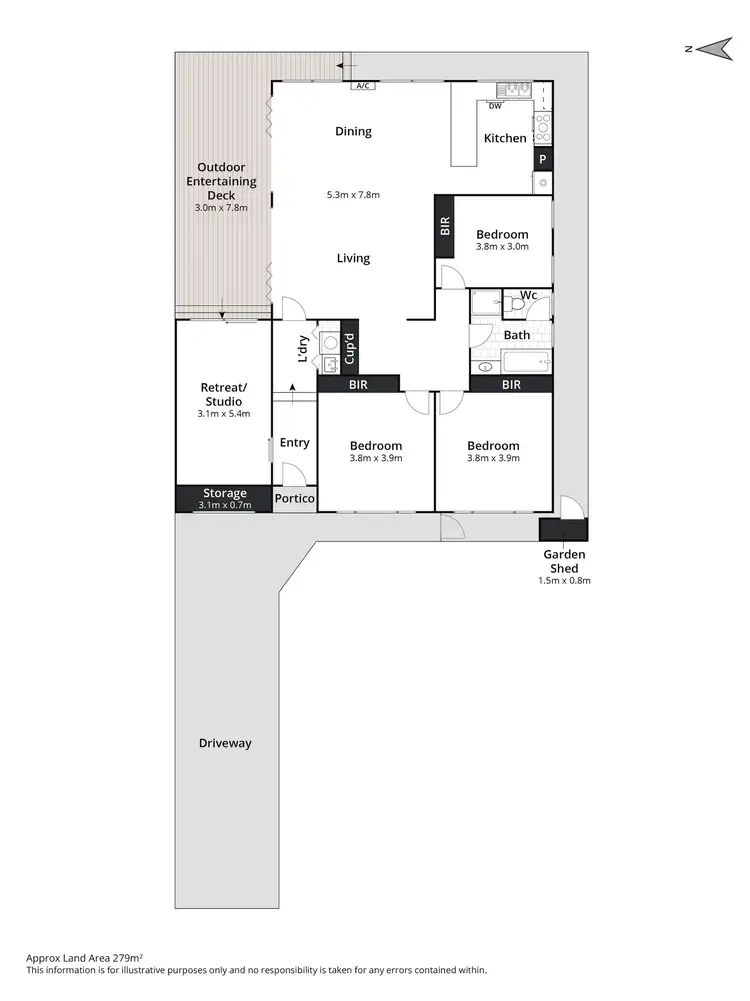 Floorplan of Homely house listing, 9A Raven Street, Geelong West VIC 3218
