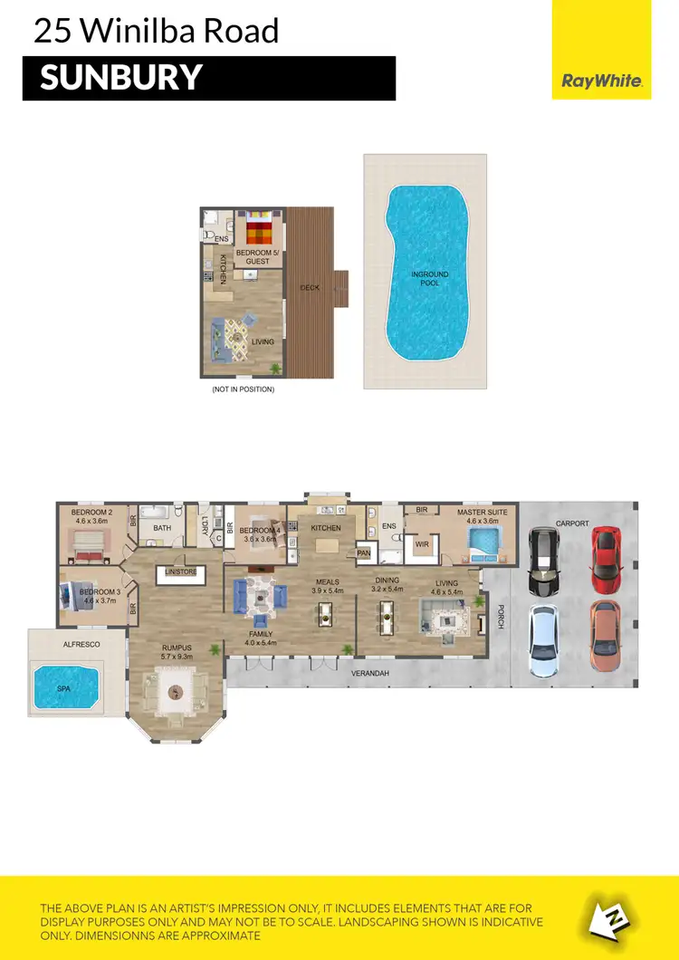 Floorplan of Homely house listing, 25 Winilba Road, Sunbury VIC 3429