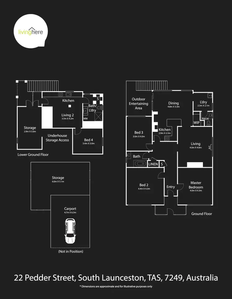Floorplan of Homely house listing, 22 Pedder Street, South Launceston TAS 7249