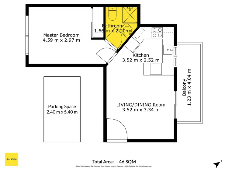 Floorplan of Homely unit listing, 19/142 St Pauls Terrace, Spring Hill QLD 4000