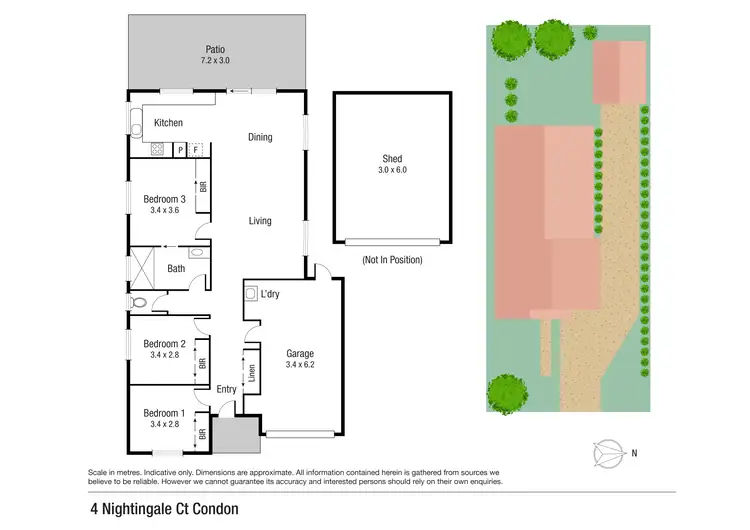 Floorplan of Homely house listing, 4 Nightingale Court, Condon QLD 4815