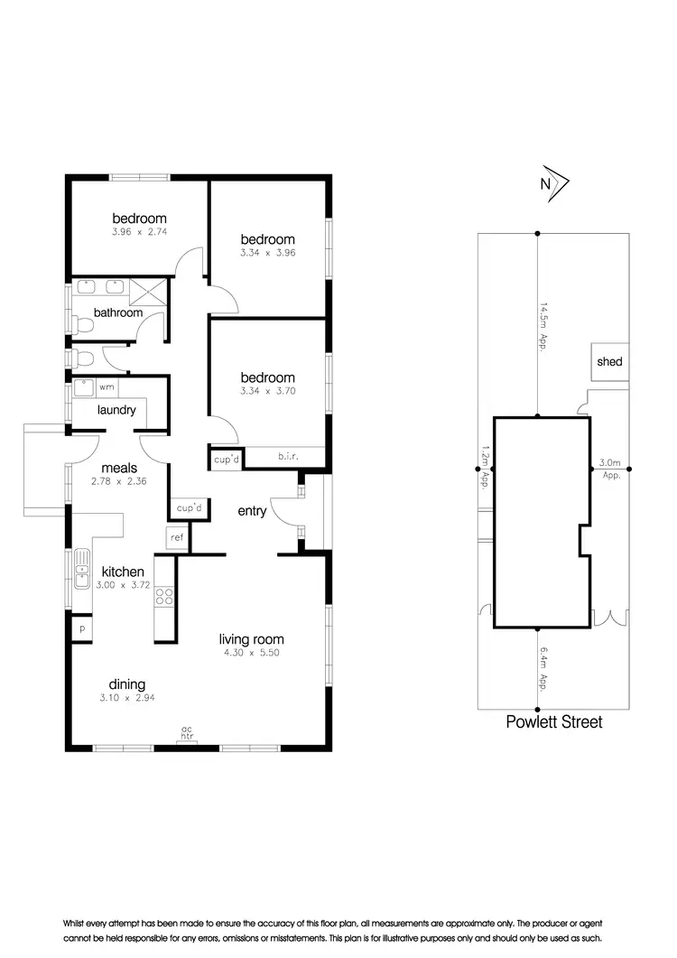 Floorplan of Homely house listing, 76 Powlett Street, Altona Meadows VIC 3028