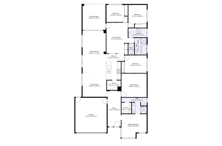Floorplan of Homely house listing, 51 Bunting Crescent, Kalkallo VIC 3064