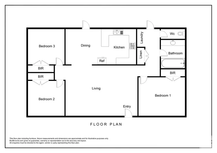 Floorplan of Homely house listing, 30 Pompeii Street, Kelso QLD 4815