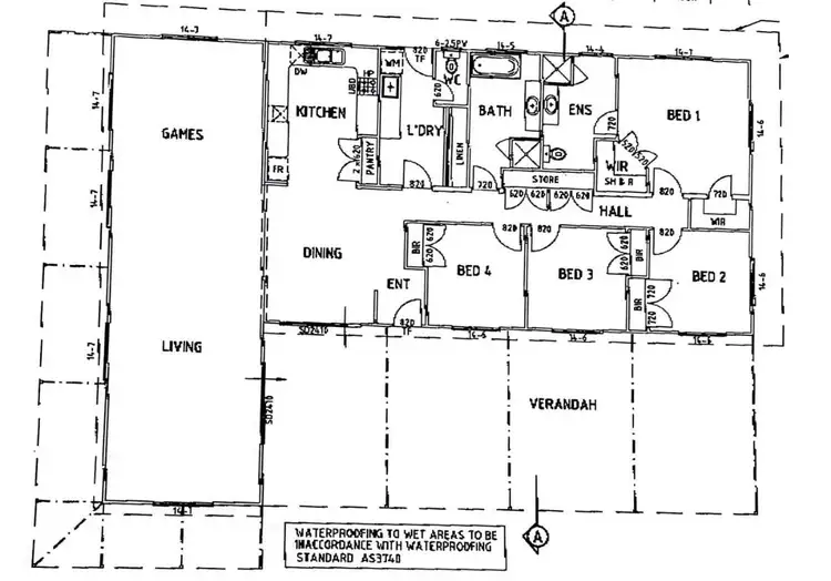Floorplan of Homely house listing, 6 Yarri Way, Cable Beach WA 6726