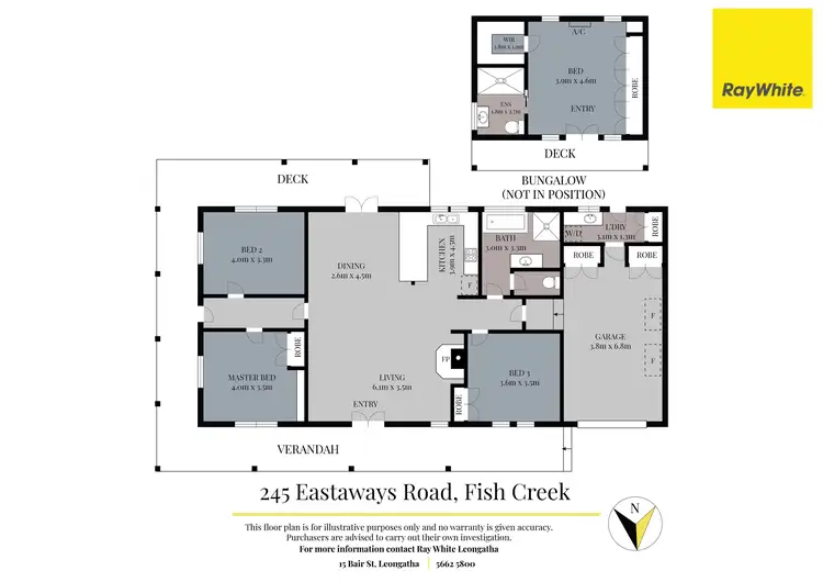 Floorplan of Homely rural property listing, 245 Eastaways Road, Fish Creek VIC 3959