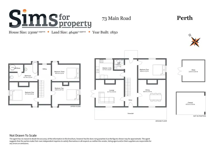 Floorplan of Homely house listing, 73 Main Road, Perth TAS 7300