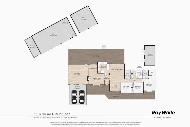 Floorplan of Homely house listing, 18 Blenheim Court, Munruben QLD 4125