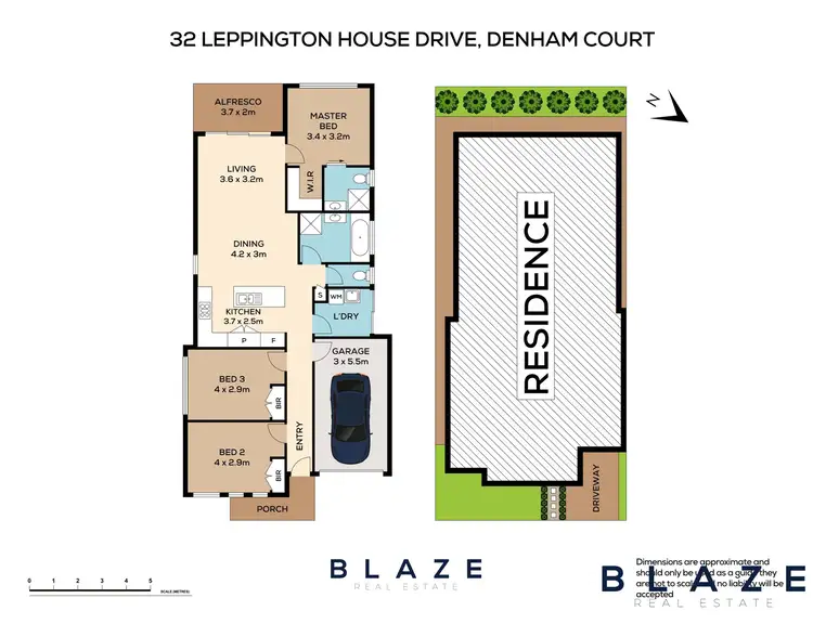 Floorplan of Homely house listing, 32 Leppington House Drive, Denham Court NSW 2565