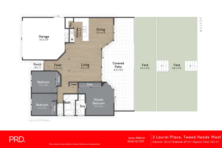 Floorplan of Homely house listing, 3 Laurel Place, Tweed Heads West NSW 2485