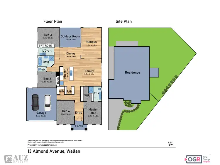 Floorplan of Homely house listing, 13 Almond Avenue, Wallan VIC 3756