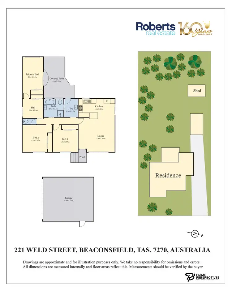 Floorplan of Homely house listing, 221 Weld Street, Beaconsfield TAS 7270