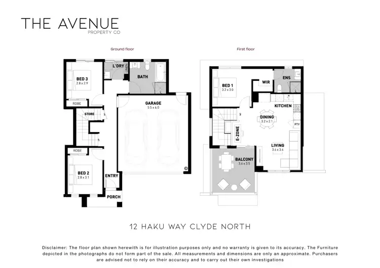 Floorplan of Homely house listing, 12 Haku Way, Clyde North VIC 3978