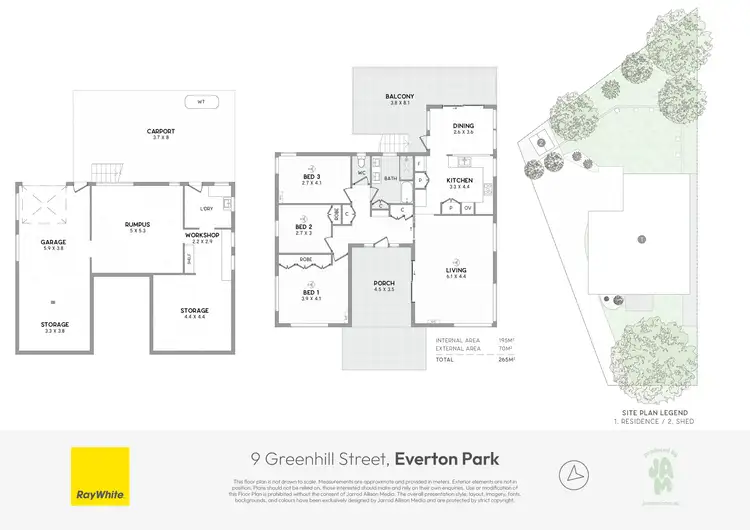 Floorplan of Homely house listing, 9 Greenhill Street, Everton Park QLD 4053
