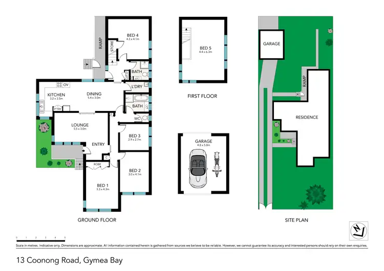 Floorplan of Homely house listing, 13 Coonong Road, Gymea Bay NSW 2227