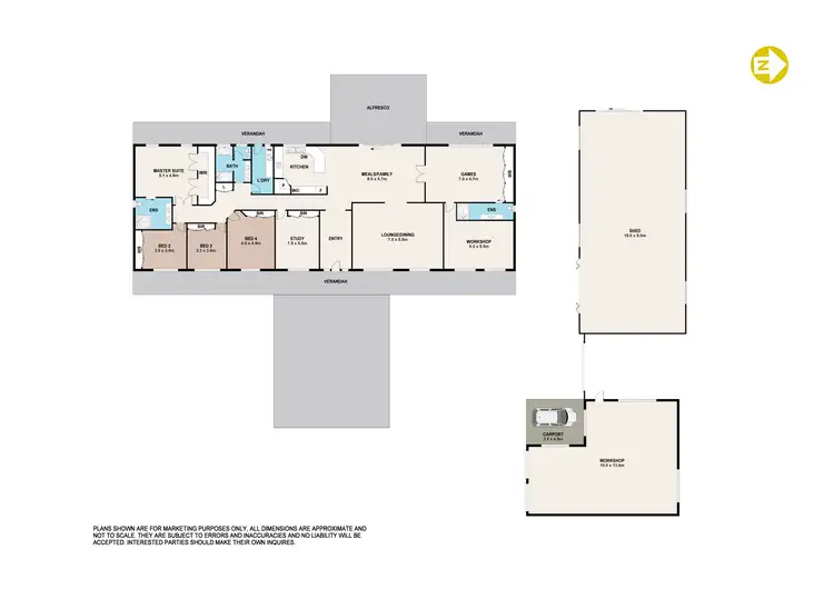 Floorplan of Homely rural property listing, 31 Isaac Smith Road, Castlereagh NSW 2749