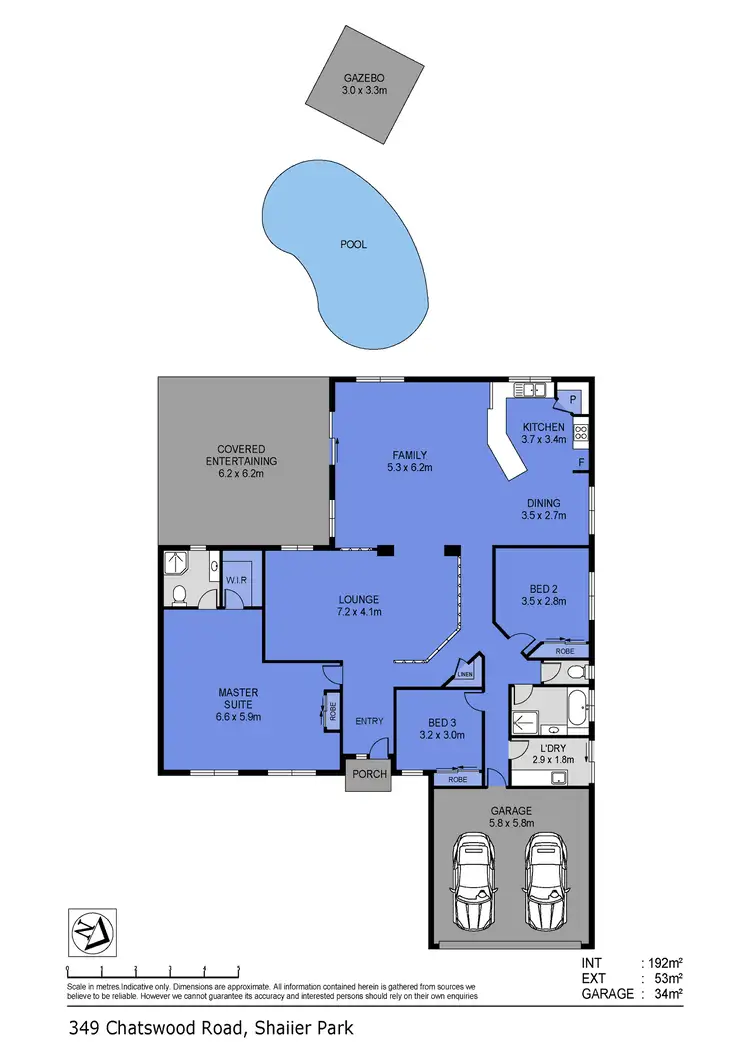 Floorplan of Homely house listing, 349 Chatswood Road, Shailer Park QLD 4128