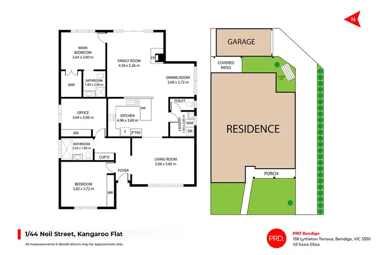 Floorplan of Homely house listing, 1/44 Neil Street, Kangaroo Flat VIC 3555